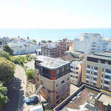 The Pad By The Beach Penthouse Apartment With Sunset And City Views 伯恩茅斯 外观 照片