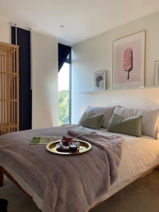 The Pad By The Beach Penthouse Apartment With Sunset And City Views 伯恩茅斯 外观 照片